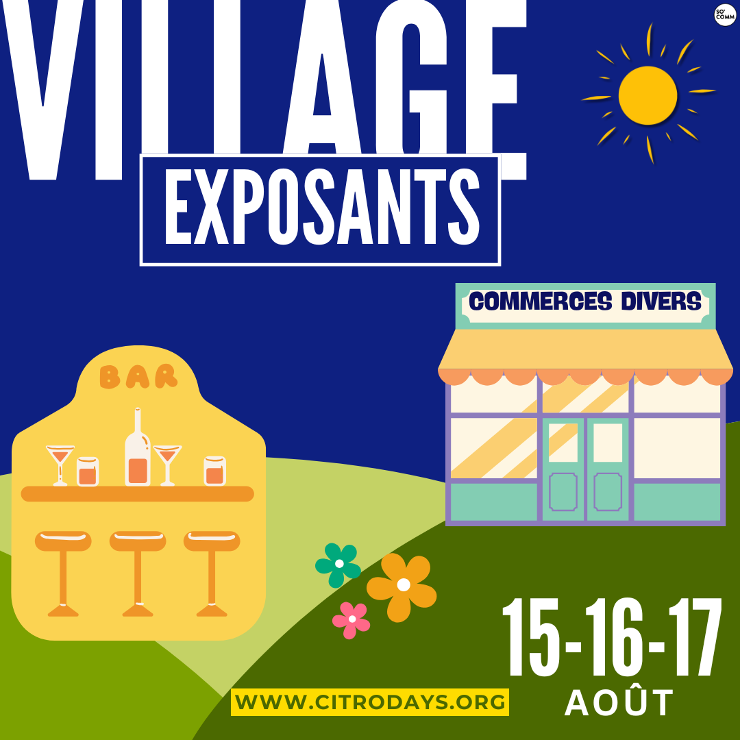 Village exposants ! ☀️