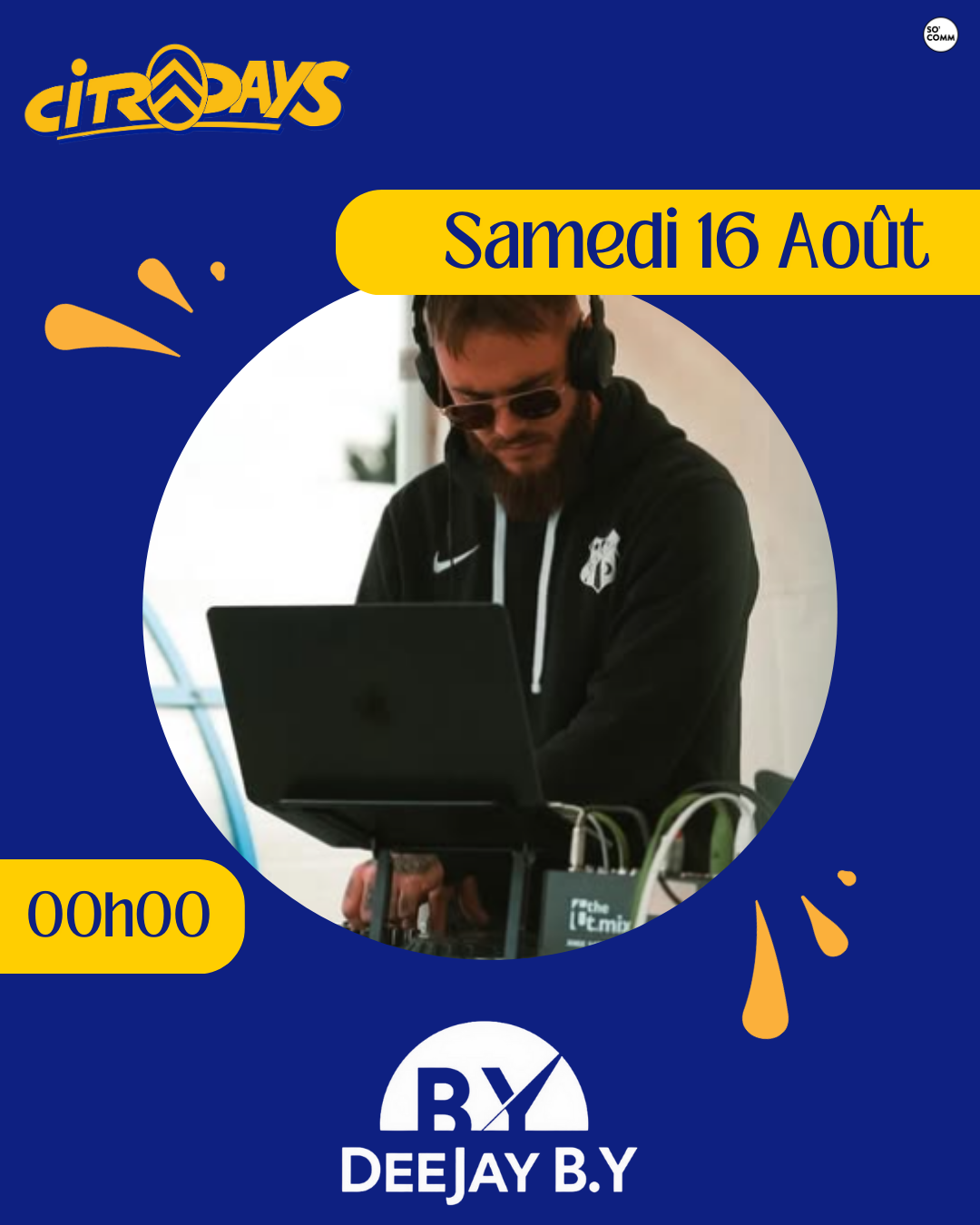 🚗🎧 Samedi 16 août – 00h00 🎧🚗