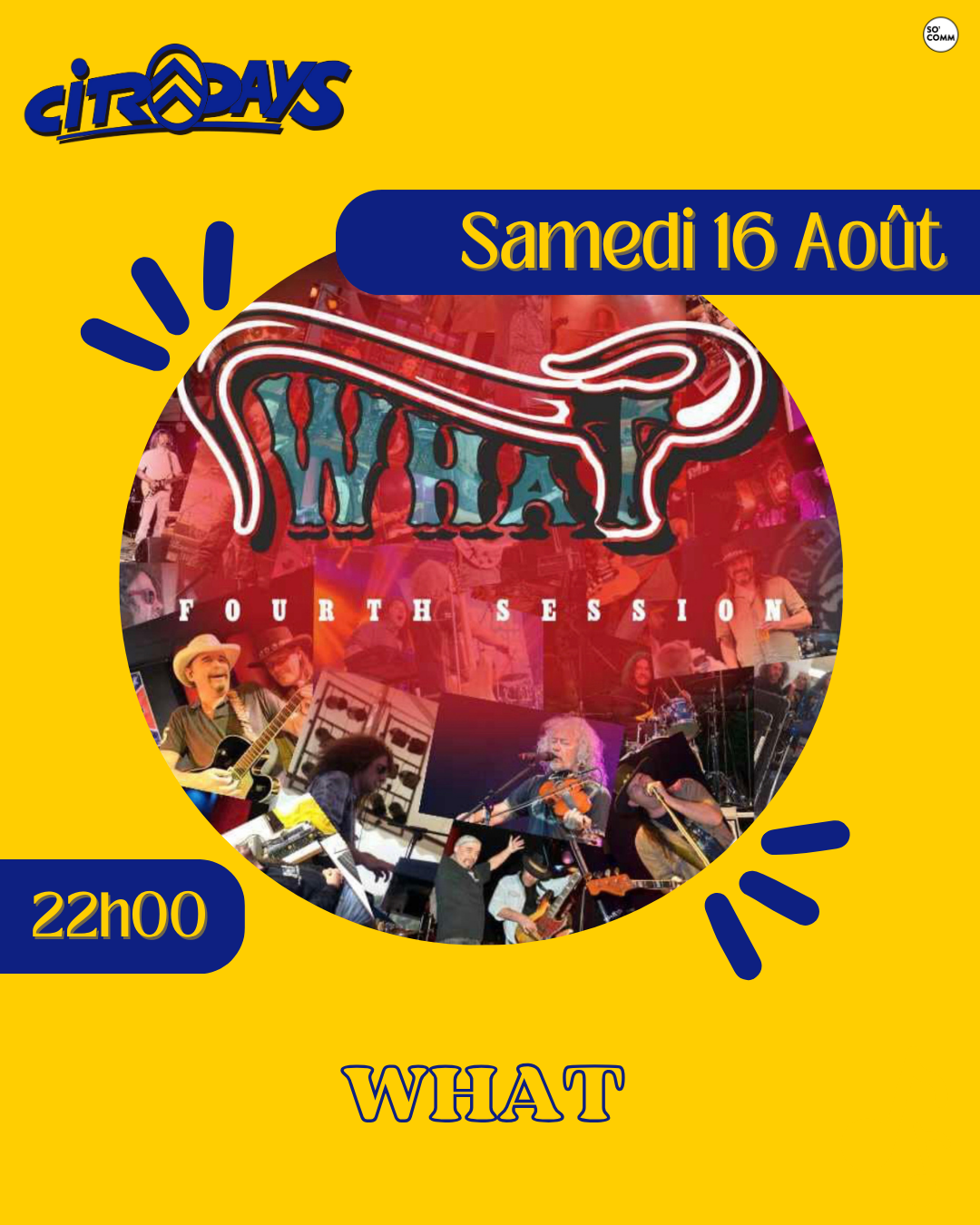 🚗🎶 Samedi 16 août – 22h00 🎶🚗