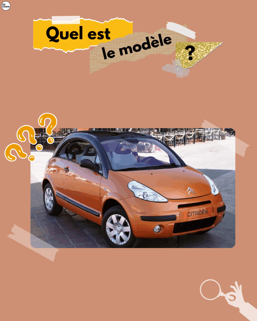 Saurez-vous reconnaître de quel modèle il s’agit ?