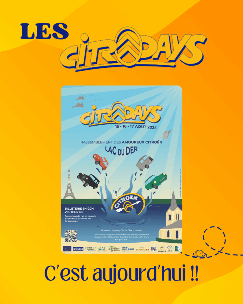 C’est aujourd’hui ! 🚗